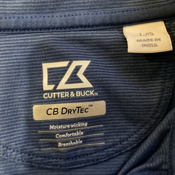 NWOT Ladies Size Large Cutter& Buck UK CB DryTec Polo Golf Shirt - Picture 13 of 15